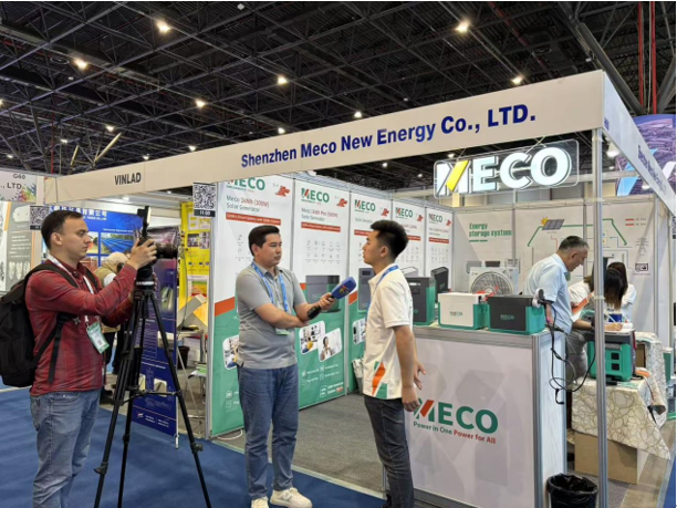  Joey, Sales Manager of MECO Power, accepted an interview with local media in Uzbekistan.png